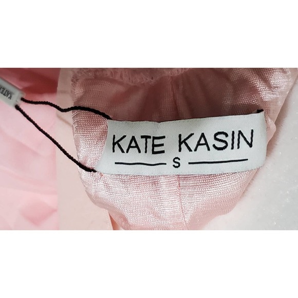 Kate Kasin High Waist Pleated A-Line Swing Skirt -Small - Picture 6 of 10